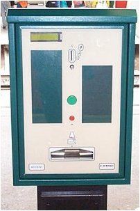 Metric Accent Ticket Machine